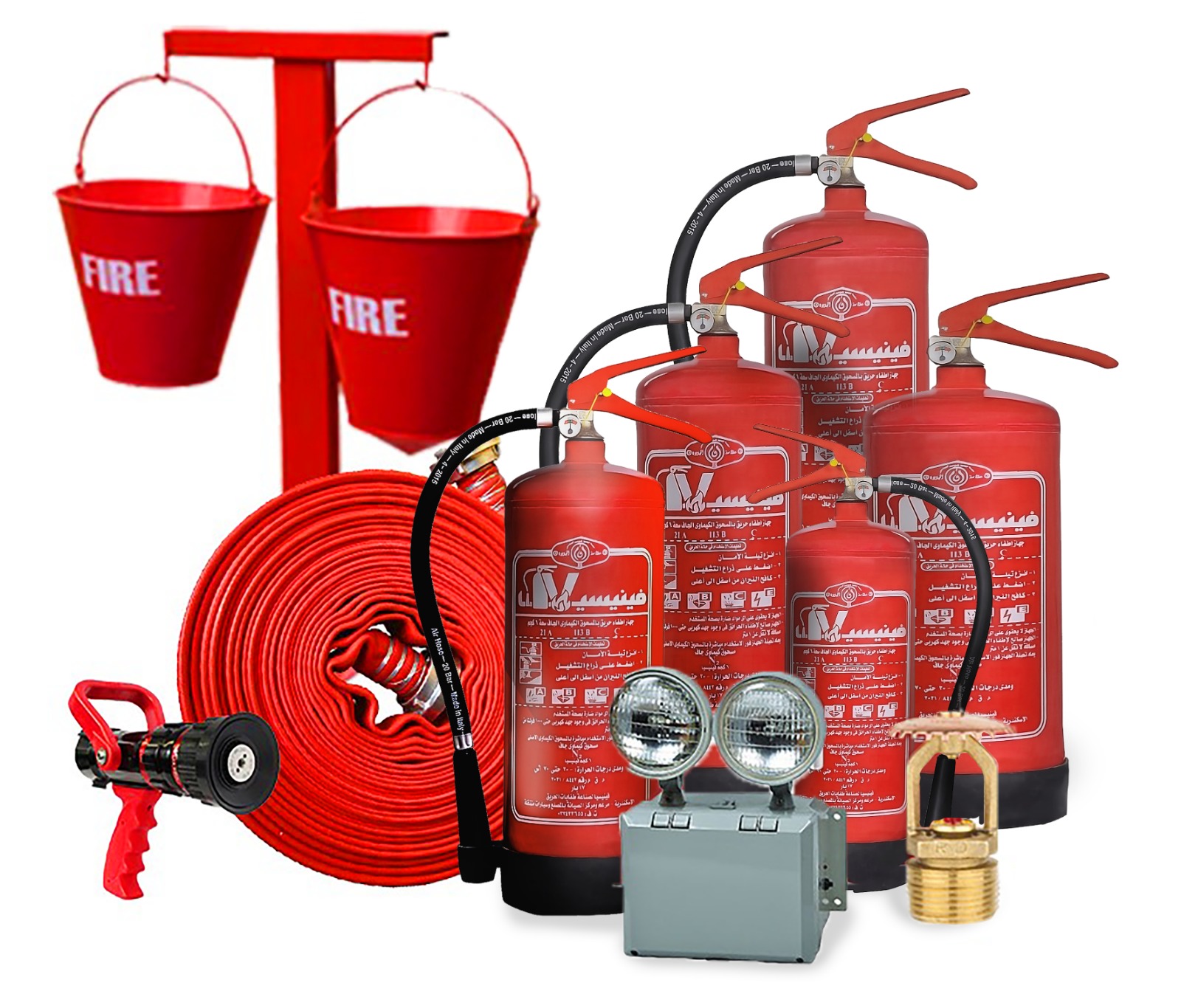 فريق لومو نايل و معدات السلامة